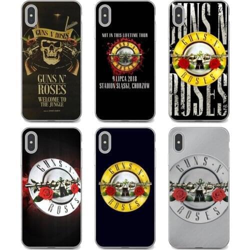 Soft Case Covers For Samsung Galaxy A12 A31 A41 A51 A71 A20e A21s M30 A10 A30 A40 A50 A60 A70 guns-n-roses-Music-Bank
