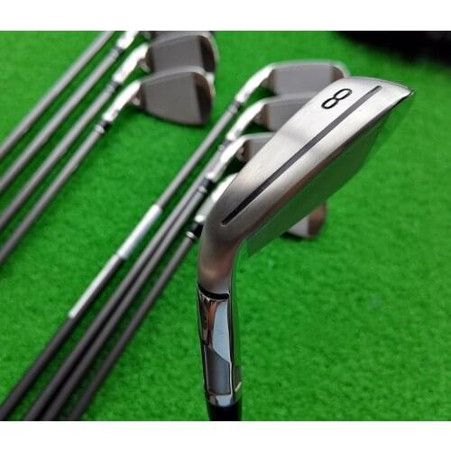 Sim-max Golf irons set golf clubs 4-9 P. S (8pcs) R/S Steel shaft Flex with helmet