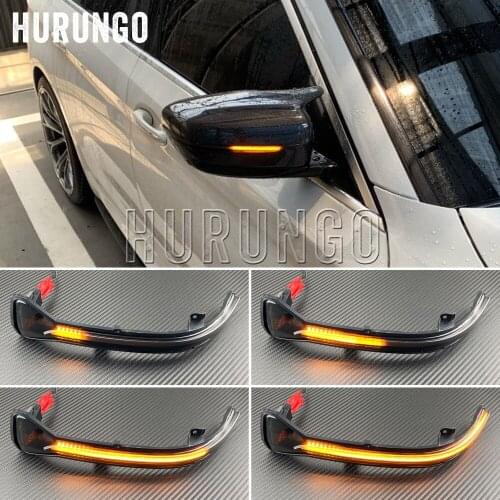 Scroll LED Dynamic Turn Signal Light Side Mirror Flashing Light Repeater Blinker For BMW 5 6 7 8 3 Series G38 G30 G31 G11 G20 M5