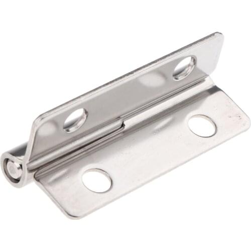 52 x 35mm Boat Marine Finished Butterfly Butt Hinge ，Furniture Reproduction Restoration Stainless Steel Hardware -Left