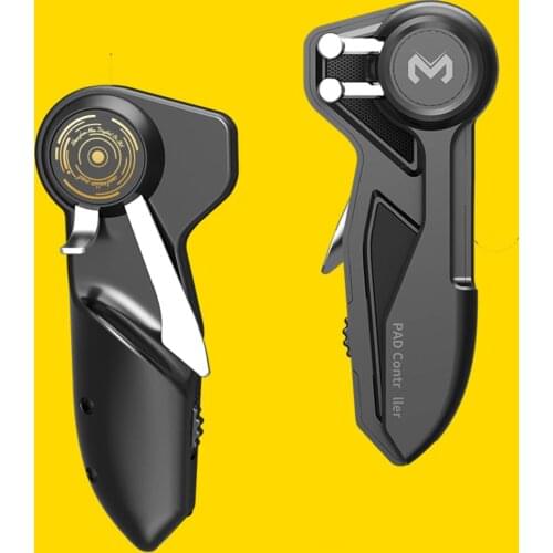 Ipad Trigger PUBG Game Controller Six Finger L1R1 Fire Aim Button Gamepad Joystick For Tablet Smartphone Game Accessories