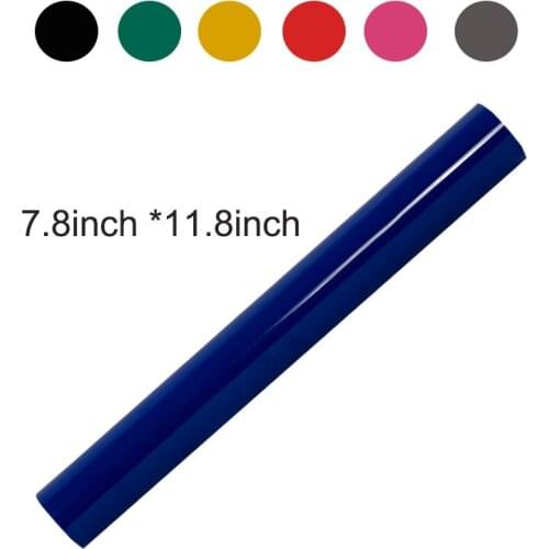 SUNICE PU Heat Transfer Vinyl Iron on Cloth Festival DIY Gift Use in the Bag Hat Celebration 20cmX30cm(7.8"X11.8")