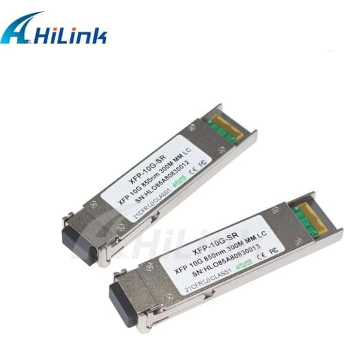 1~50 units ) Fiber Optic XFP SR Module 10G XFP+ SR 850nm 300M