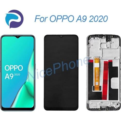 For A9 2020 lcd screen 1600*720 touch digitizer display assembly replacement CPH1937, CPH1939, CPH1941 A9 2020 lcd screen