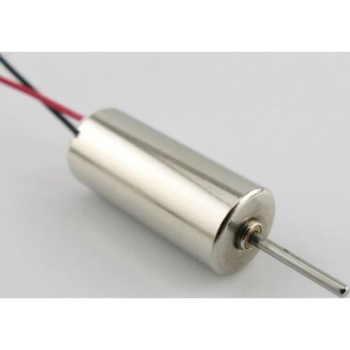 1PC Micro Coreless Motor 3.7V 40000RPM 6*14mm Hollow Cup Motors High Speed NdFeB Magnetoelectric Motor