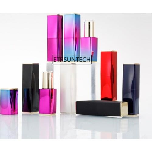 100pcs 12.1MM Magnetic Lipstick Tube Cosmetic Packaging Container DIY Lipstick Bottle Empty Lip Balm Container F3461