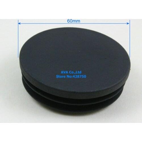 20 Pieces 60mm Round Plastic Insert Cap Tube End Cap
