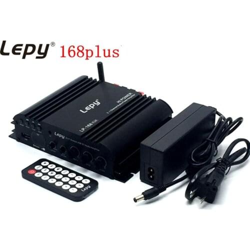 5Pcs/Lot 168plus Mini Hi-Fi Bluetooth Subwoofer Digital Amplifier Bass Car Home Booster