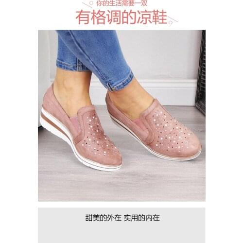 Женские ботильоны на танкетке BIGTREE China At AliExpress