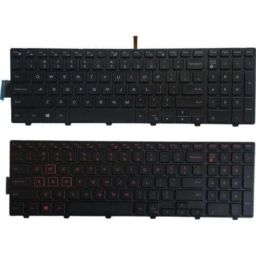US laptop Keyboard FOR DELL Inspiron 17 7000 Series 7557 7559 5748 5749 5755 5758 5759 With Backlit