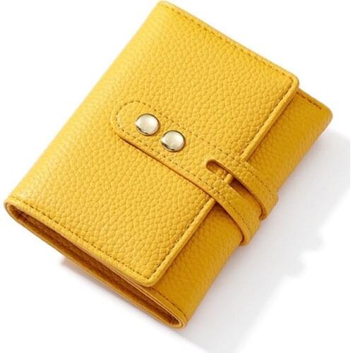 Leather Women Wallet Hasp Small Slim Coin Pocket Purse Women Wallets Cards Holders Luxury Brand Wallets Designer Money Bag