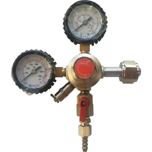 CO2 pressure gauges, CO2 bottle meter, beer regulator