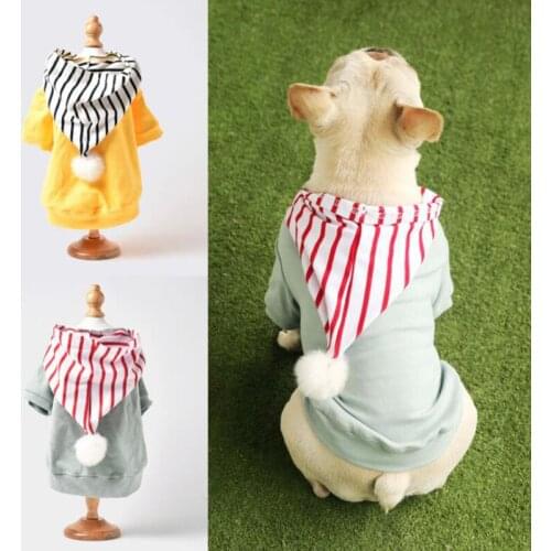 New Winter Star Pet Clothes Cotton Dog Hoodies Fashion Puppy Coat Jacket Warm Outfit For Small Dogs Pet Clothes Apparel