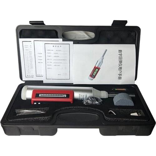 Portable Digital Display Schmidt Mortar Resiliometer Concrete Rebound Tester Hammer