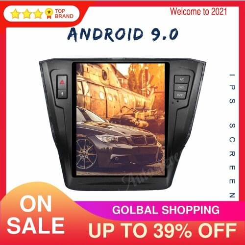 128G+4 Android 9.0 For VW Passat 2015-2018 Vertical Tesla Screen Car Audio GPS Navigation Auto Radio Head Unit Multimedia Player