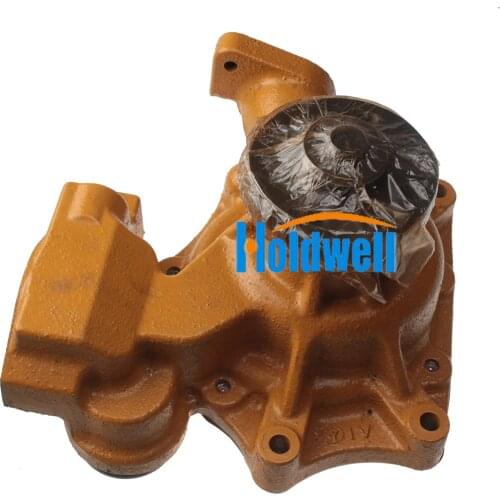 Holdwell Water Pump 6204-61-1303 for Komatsu 4D95S Engine D20A D20P D21A D21P Bulldozers