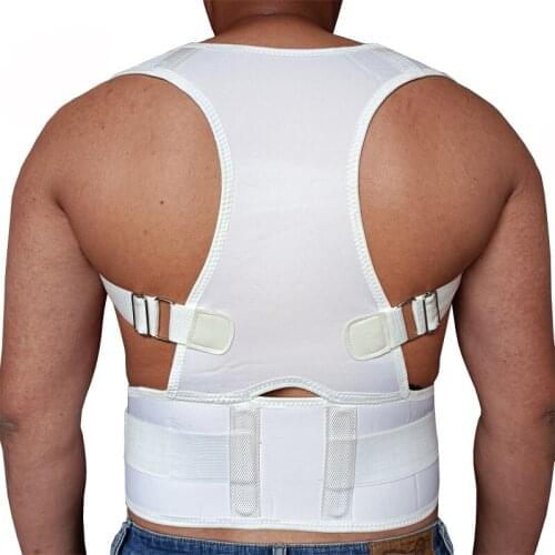 XXL Posture Corrector Back Support Belt Orthopedic Posture Corset Back Brace Support Back Straightener Adjustable Shoulder Wrap
