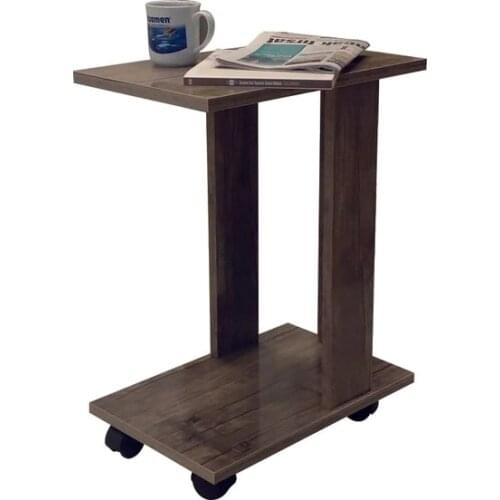 C ZIGON COFFEE TABLE WITH WHEELS LAPTOP TABLE SERVICE TABLE