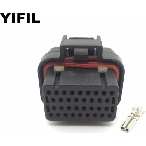 5pcs/lot Motec/Haltech ECU 34 Pin/Way Female DTA S60 & S80 Wire Harness Connector With Terminal EM4/48