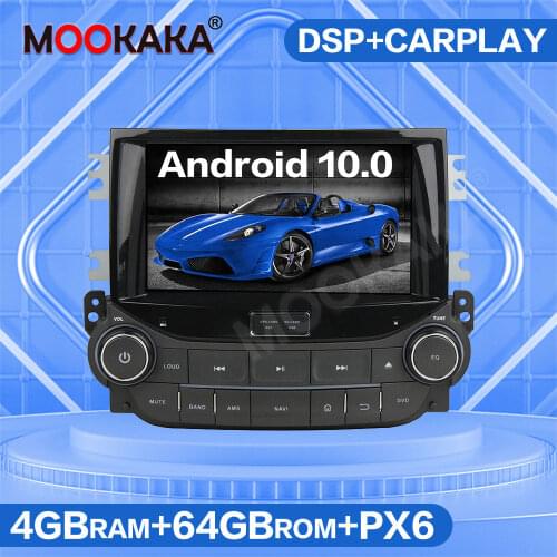 Android 10.0 PX6 Car GPS Navigation Radio For Chevrolet Malibu 2013 2014 2015 Multimedia Player Auto Audio Stereo Head Unit DSP