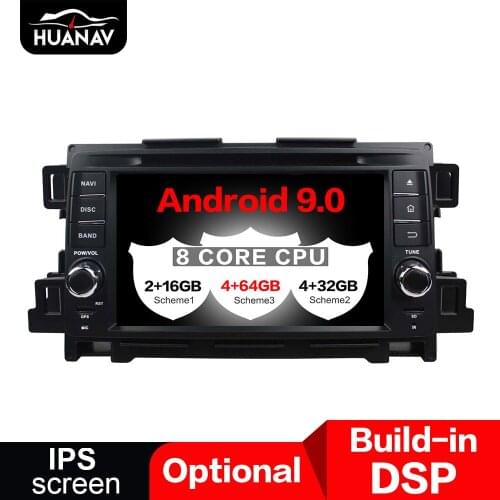 DSP Android 9.0 Car GPS Navigation CD DVD Player For Mazda CX-5 2011 2012 auto radio player Head unit multimedia Stereo tape NAV