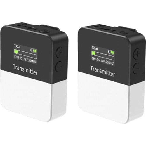 Wireless Lavalier Microphone Real-time Monitoring Video Recording Live Streaming