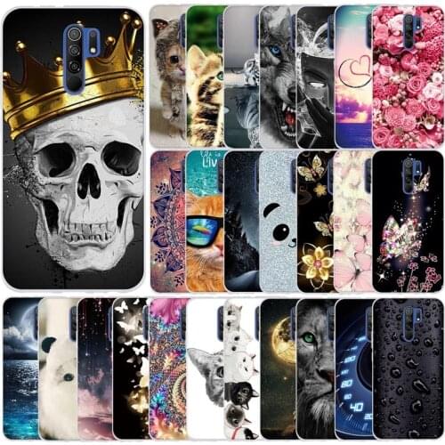 Phone Case For Xiaomi Redmi 9 Case 6.53" Silicone Soft TPU Cover For Xiaomi Redmi 9 Case Back Cover Xiaomi Redmi 9 Case Bumper