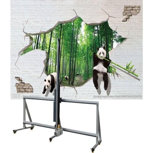 Colorful Vertical 3d Outdoor Wall Printer