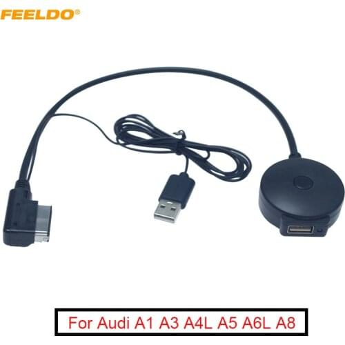 FEELDO Bluetooth & USB Audio Adapter For Audi MMI 2G Multimedia System Stereo Head Unit #MX6259