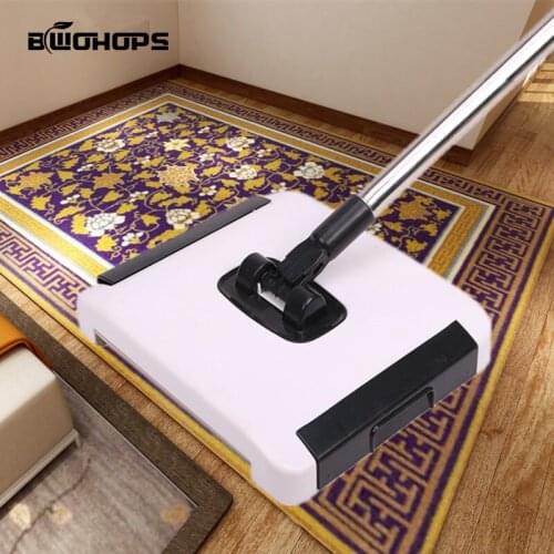 2020 New Spinning Broom Brush Magic Broom Sweeping Machine Without Electricity Hand Push Sweeper Dustpan Hard Floor Vassoura