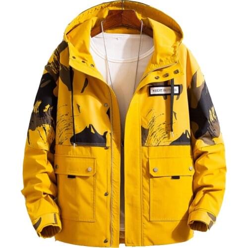 Spring Autumn 2021 New Camouflage Jacket Male Student Korean style Fashiont Trend Loose Casual Windbreaker Coat Men Clothing