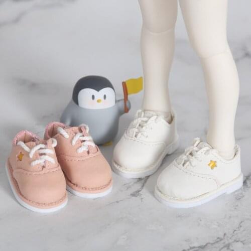 Blyth Doll shoes 1/6bjd doll shoes Casual sneakers board shoes small leather shoes for yosd 30cm SD DD baby clothes accessories