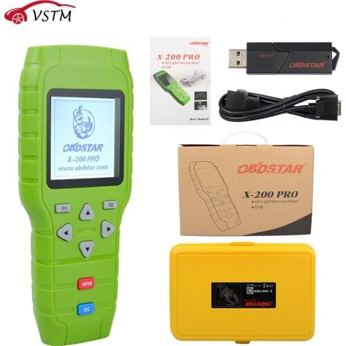 Original OBDSTAR X-200 X200 Pro A+B Configuration for Oil Reset + OBD Software + EPB
