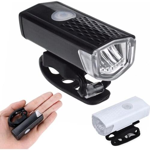 MTB Bicycle Bike Front Rear Lights Mountain Bike Night Cycling Headlight USB LED Safety Warning Taillight Bike Light Accessories