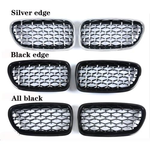Diamond Star Style Front Kidney Grille Bumper For BMW 5 Series F10 F11 2010-2016