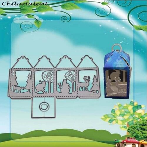 Gift box bag Metal Cutting dies clear stamps for Scrapbooking craft Embossing Stencils Card making Decor fustelle troqueles new