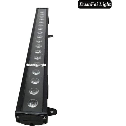 6 pieces outdoor washing lyre led rgbw dmx 512 wall washer led bar 18x10w ip65 stage bar led wash lightings