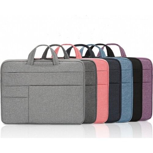 Handbag Laptop Bag 13 14 15 15.6 Inch For Xiaomi MacBook Air Pro 13 Sleeve Case Cover Notebook Accessory Women Men Briefcase