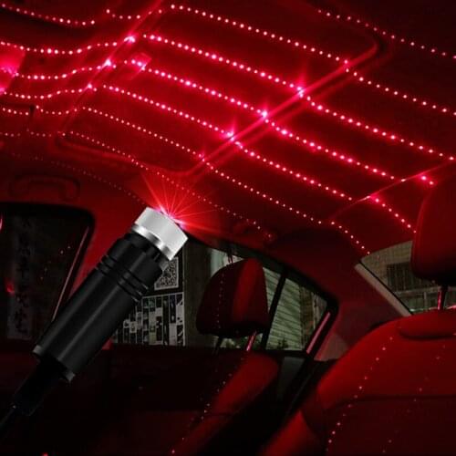 Car Roof Star Light Interior LED Decor Galaxy Lights For Peugeot 206 307 308 207 Mazda 2 3 5 6 Cx-5 Cx-7 Cx-9