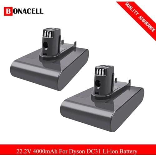 4.0Ah 22.2V Replacement Battery for DC31 DC34 DC35 DC44 (Not Fit Type B DC44 MK2) 917083-01 Handheld Vacuum Rechargeable Battery