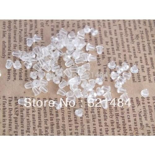 Bulk 5000piece/lot earring rubber stopper backs findings