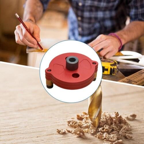 Woodworking Jigsaw Hole Opener Vertical Punching Positioner Effectively Fix The Hole Positioning Locator Beech Puncher Tools