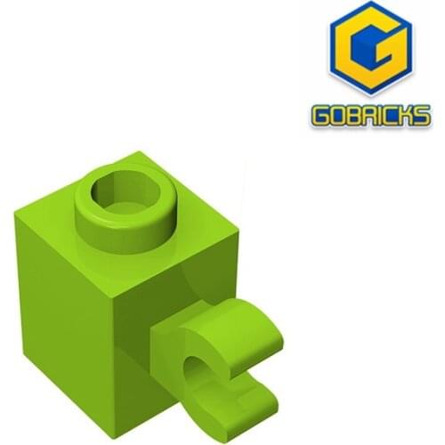 [Gobricks] GDS-724 (No.60476)BRICK 1X1 W/ HOLDER VERTICAL - 1x1 Single side longitudinal brick