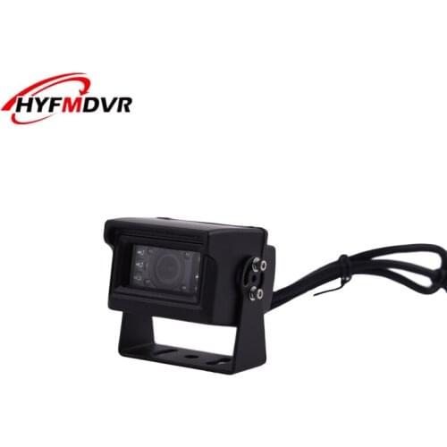 12V CCD SONY 600TVL small square monitor head metal shell truck / bus waterproof camera AHD1080P/720P/960P can be customized