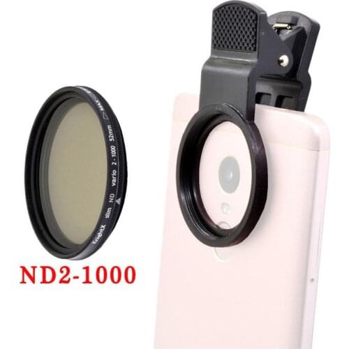 KnightX Phone Camera Macro Lens CPL Star Variable ND Filter all smartphones polarizing polar line 37mm 52mm 55mm 58mm ND2-1000