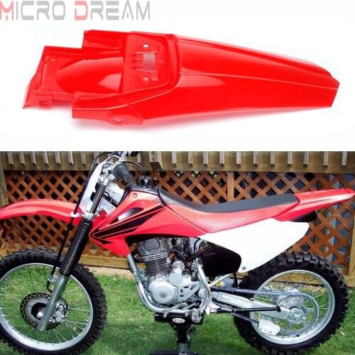 Red Enduro MX Off Road Rear Fender for Honda CRF230F Rear Mudguard ABS Plastic Dirt Bike Frame Bodywork Fairing CRF 230F 2020
