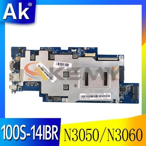 Akemy For Lenovo 100S-14IBR Laptop Motherboard CPU N3050/N3060 4G RAM 100% Test Work