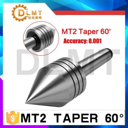 MT2 Live Center Center Taper Alloy Steel Live Revolving Milling MorseTaper Lathe Tool Holder Machine Accessories