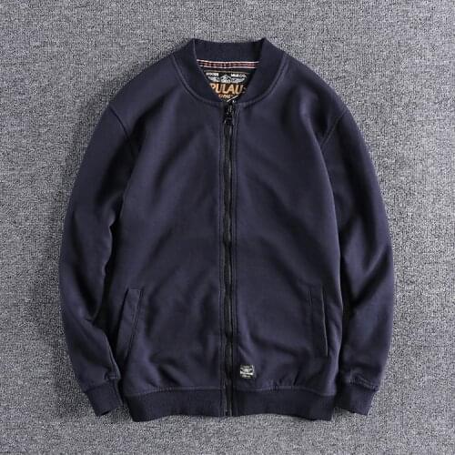 2020 European and American New Mens Coat Trend Casual Slim Clothes Student Autumn Winter Baseball Jacket