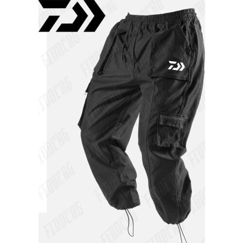 2021 New Daiwa Breathable Waterproof Fishing Pants Camouflage Hiking Hunting Camping Outdoor Wear Thin Spring Fishing Clothes